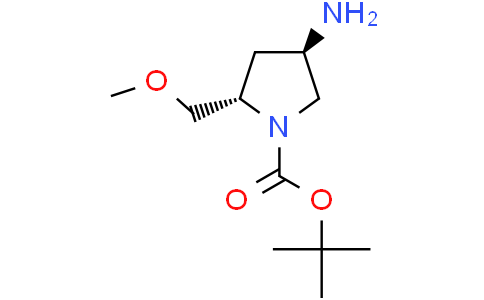 tert-butyl (2S,4R)-4-amino-2-(methoxymethyl)pyrrolidine-1-carboxylate