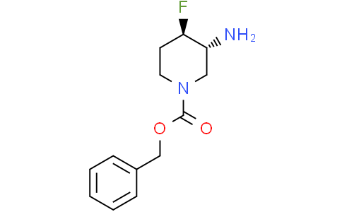 benzyl trans-3-amino-4-fluoropiperidine-1-carboxylate