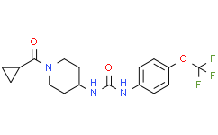 1-(1-(环丙基羰基)哌啶-4-基)-3-(4-(三氟甲氧基)苯基)脲