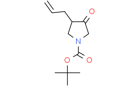 tert-butyl 3-oxo-4-(prop-2-en-1-yl)pyrrolidine-1-carboxylate