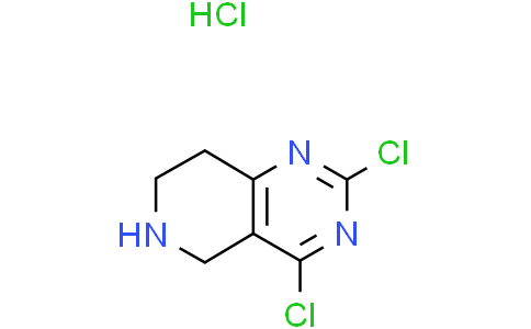 2,4-dichloro-5,6,7,8-tetrahydropyrido[4,3-d]pyrimidine hydrochloride