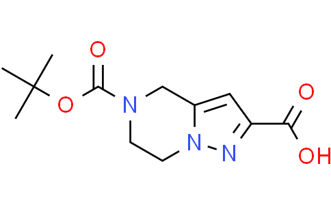 5-tert-butoxycarbonyl-6,7-dihydro-4H-pyrazolo[1,5-a]pyrazine-2-carboxylic acid