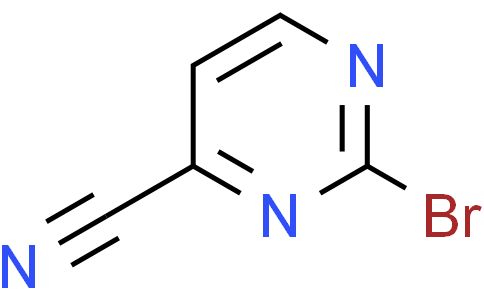 2-bromopyrimidine-4-carbonitrile
