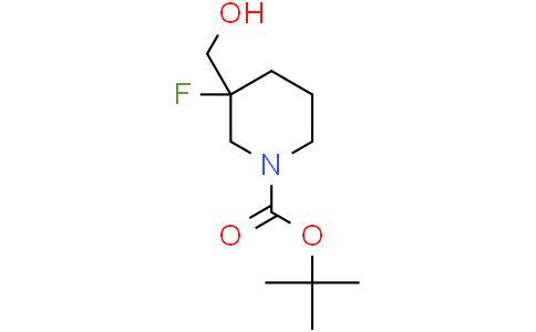 tert-butyl 3-fluoro-3-(hydroxymethyl)piperidine-1-carboxylate