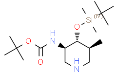 tert-butyl N-[(3R,4R,5S)-4-[(tert-butyldimethylsilyl)oxy]-5-methylpiperidin-3-yl]carbamate