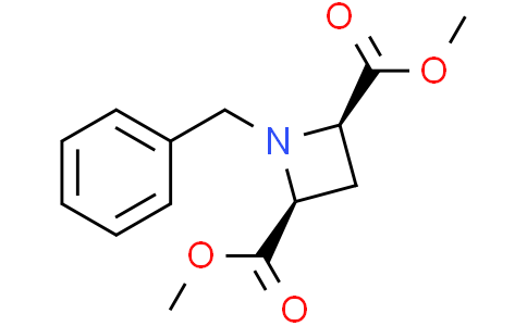 dimethyl cis-1-benzylazetidine-2,4-dicarboxylate