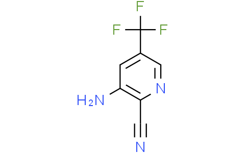 3-amino-5-(trifluoromethyl)pyridine-2-carbonitrile