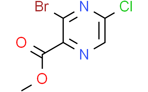 methyl 3-bromo-5-chloro-pyrazine-2-carboxylate