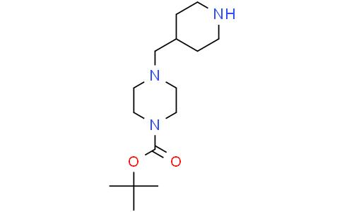 tert-butyl 4-(4-piperidylmethyl)piperazine-1-carboxylate