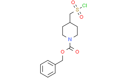 benzyl 4-[(chlorosulfonyl)methyl]piperidine-1-carboxylate