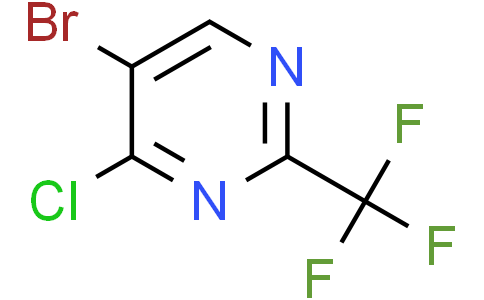 5-bromo-4-chloro-2-(trifluoromethyl)pyrimidine