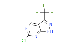 6-氯-3-三氟甲基-1H-吡唑并[3，4-d]嘧啶?,≥95%