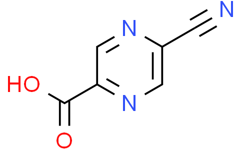 5-cyanopyrazine-2-carboxylic acid