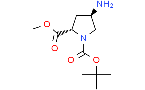 O1-tert-butyl O2-methyl (2S,4R)-4-aminopyrrolidine-1,2-dicarboxylate