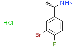 (S)-1-(3-溴-4-氟苯基)乙胺盐酸盐,≥95%
