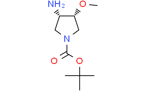 tert-butyl cis-3-amino-4-methoxypyrrolidine-1-carboxylate