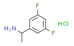 (S)-3，5-二氟-A-甲基-苯甲胺盐酸盐,95%