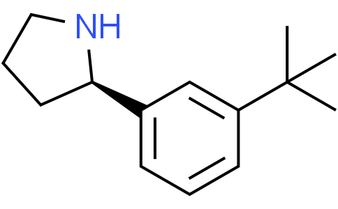 (2R)-2-(3-tert-butylphenyl)pyrrolidine