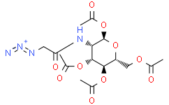 (2R，3S，4R，5S，6R)-6-(乙酰氧甲基)-3-(2-叠氮乙酰胺基)四氢-2H-吡喃-2，4，5-三基 三乙酸酯