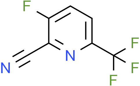 3-fluoro-6-(trifluoromethyl)pyridine-2-carbonitrile