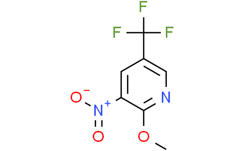 2-methoxy-3-nitro-5-(trifluoromethyl)pyridine