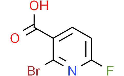 2-bromo-6-fluoro-pyridine-3-carboxylic acid