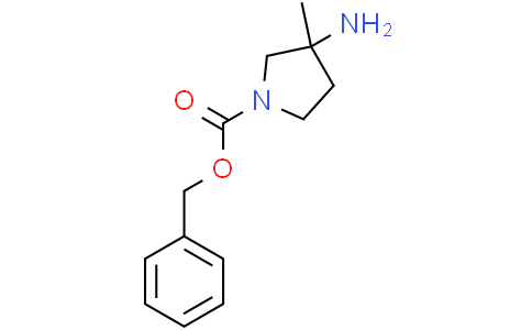 benzyl 3-amino-3-methylpyrrolidine-1-carboxylate