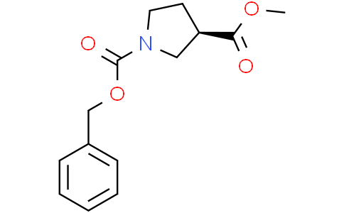 O1-benzyl O3-methyl (3R)-pyrrolidine-1,3-dicarboxylate
