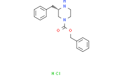 benzyl (3S)-3-benzylpiperazine-1-carboxylate hydrochloride