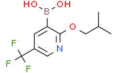 (2-Isobutoxy-5-(trifluoromethyl)-pyridin-3-yl)boronic acid