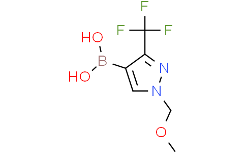(1-(Methoxymethyl)-3-(trifluoromethyl)-1H-pyrazol-4-yl)boronic acidCas:1218790-73-8