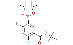 tert-Butyl 2-chloro-4-fluoro-5-(4,4,5,5-tetramethyl-1,3,2-dioxaborolan-2-yl)benzoate