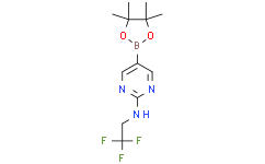 5-(4,4,5,5-Tetramethyl-1,3,2-dioxaborolan-2-yl)-N-(2,2,2-trifluoroethyl)pyrimidin-2-amine