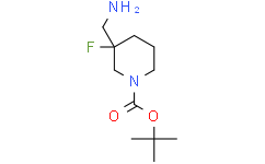3-Aminomethyl-3-fluoropiperidine-1-carboxylic acid tert-butyl ester