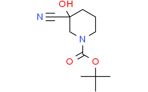 tert-butyl 3-cyano-3-hydroxypiperidine-1-carboxylate