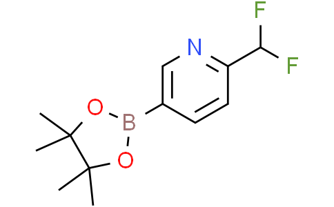 2-(difluoromethyl)-5-(4,4,5,5-tetramethyl-1,3,2-dioxaborolan-2-yl)pyridine