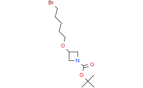 tert-butyl 3-(5-bromopentoxy)azetidine-1-carboxylate