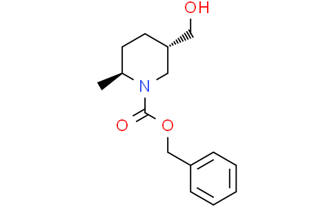 benzyl (2S,5S)-5-(hydroxymethyl)-2-methyl-piperidine-1-carboxylate