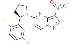 (R)-5-(2-(2，5-二氟苯基)吡咯烷-1-基)-3-硝基吡唑并[1，5-a]嘧啶,98%
