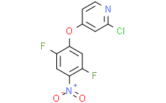 2-氯-4-(2，5-二氟-4-硝基苯氧基)吡啶,98%