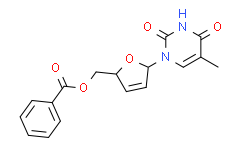 ((2S,5R)-5-(5-Methyl-2,4-dioxo-3,4-dihydropyrimidin-1(2H)-yl)-2,5-dihydrofuran-2-yl)methyl benzoate