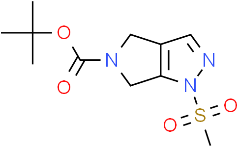 tert-butyl 1-methylsulfonyl-4,6-dihydropyrrolo[3,4-c]pyrazole-5-carboxylate