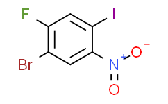 1-溴-2-氟-4-碘-5-硝基苯,97%