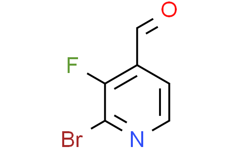 2-bromo-3-fluoro-pyridine-4-carbaldehyde