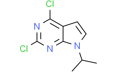 2,4-dichloro-7-(propan-2-yl)-7H-pyrrolo[2,3-d]pyrimidine