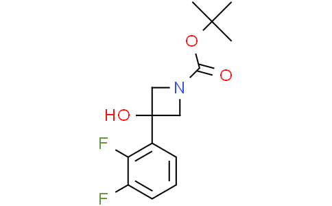 tert-butyl 3-(2,3-difluorophenyl)-3-hydroxyazetidine-1-carboxylate