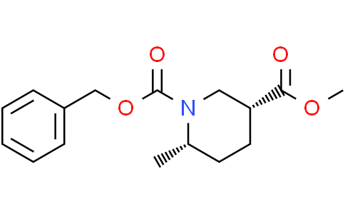 O1-benzyl O3-methyl cis-6-methylpiperidine-1,3-dicarboxylate