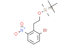 (2-Bromo-6-nitrophenethoxy)-(tert-butyl)dimethylsilane
