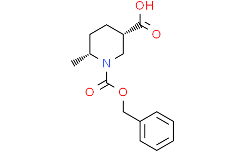(3S,6R)-1-benzyloxycarbonyl-6-methyl-piperidine-3-carboxylic acid