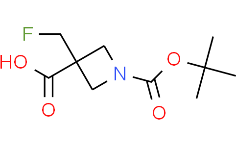 1-[(tert-butoxy)carbonyl]-3-(fluoromethyl)azetidine-3-carboxylic acid